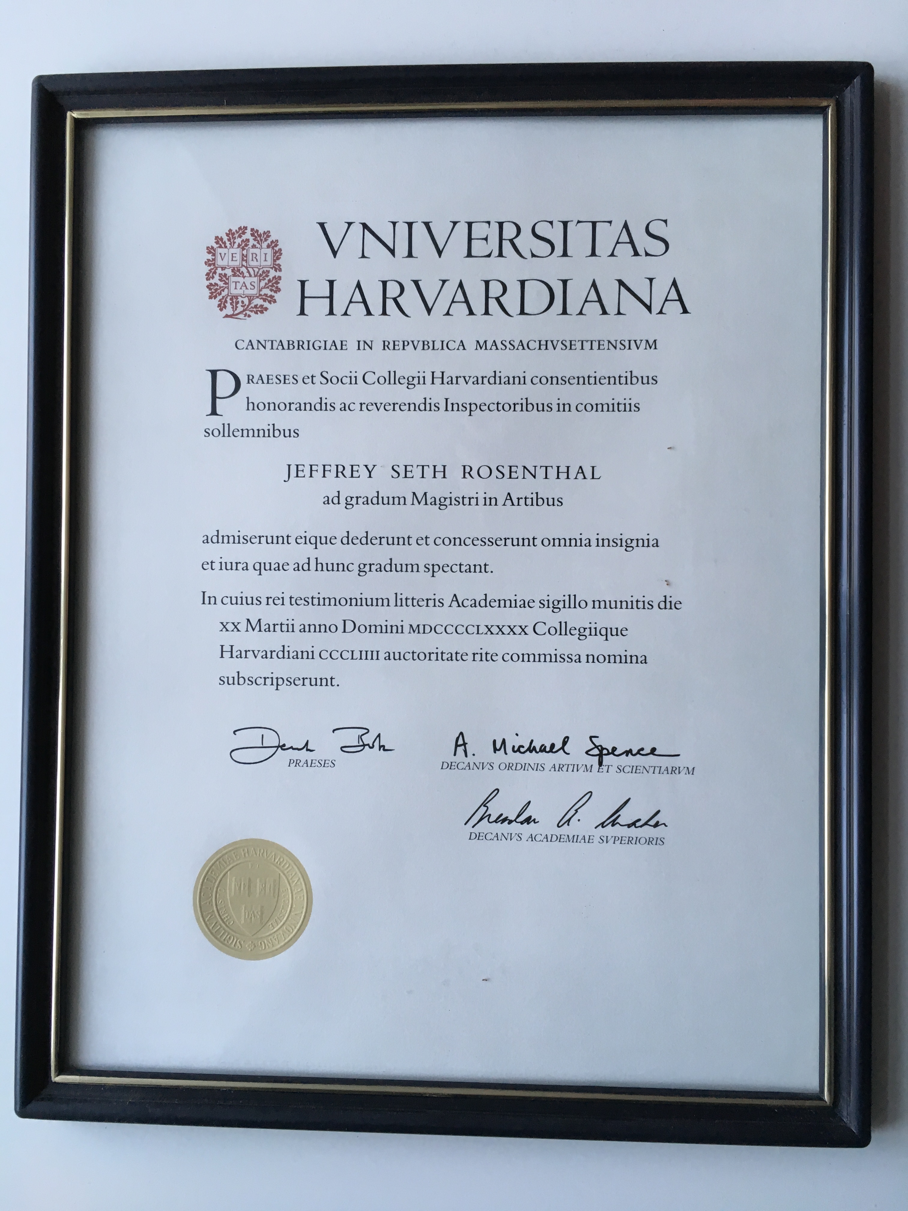 Dissertation harvard university
