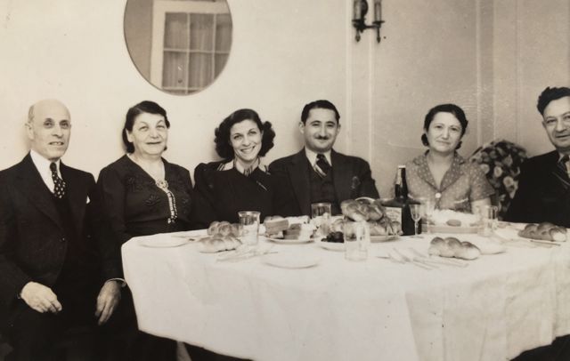 Photo of Joseph and Ruth Black with parents
